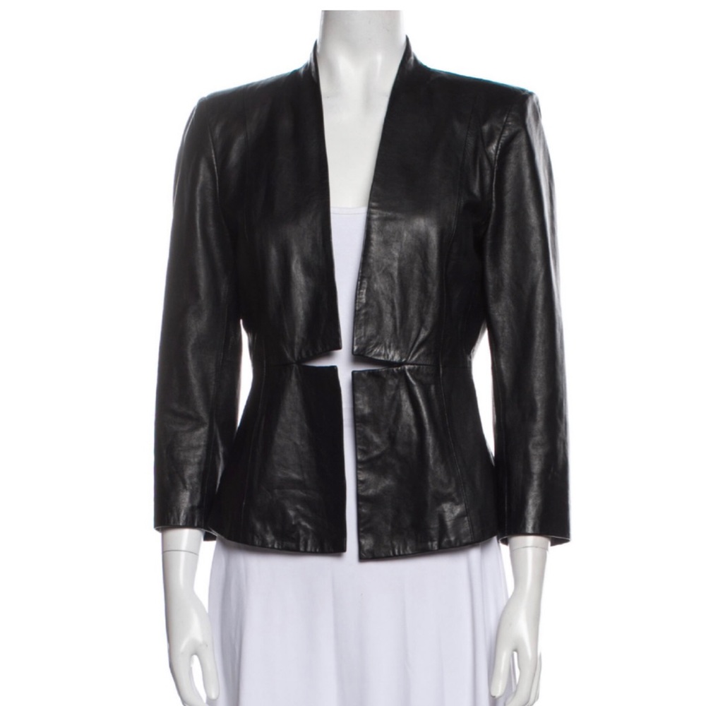 Malene Birger Leather Blazer